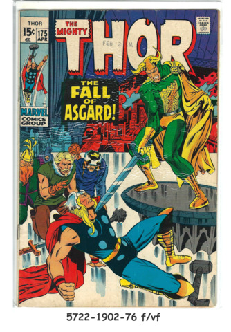 Thor #175 © April 1970 Marvel Comics